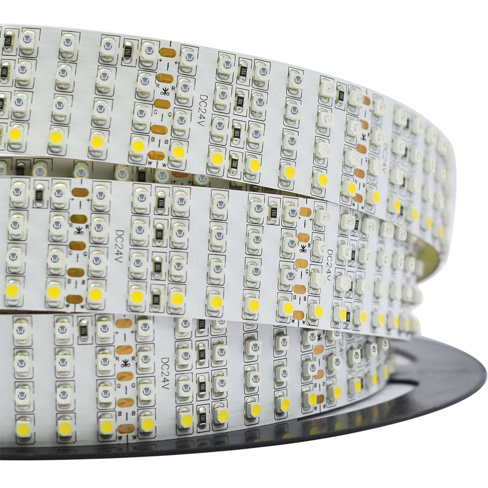 Brightest LED Color Changing Lights - Quad Row RGBW LED Strip - 3.28~16.4ft